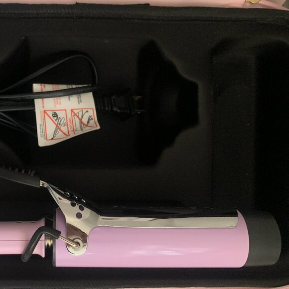 VODANA Professional GlamWave Ceramic Curling Iron, Natural Curls, Hair Curler